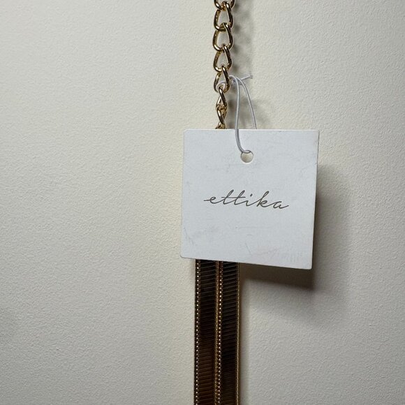 Ettika, Wrap Around Flex Snake Chain Belt | NWT | Size: OS main image 5